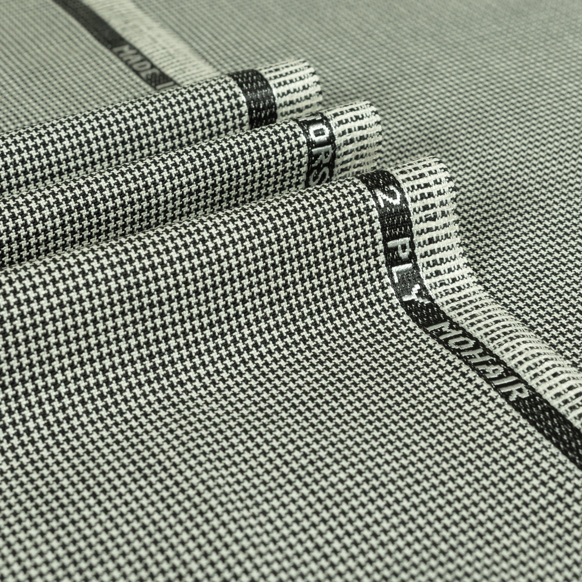 Capetown Puppytooth 2 Ply Mohair Fabric