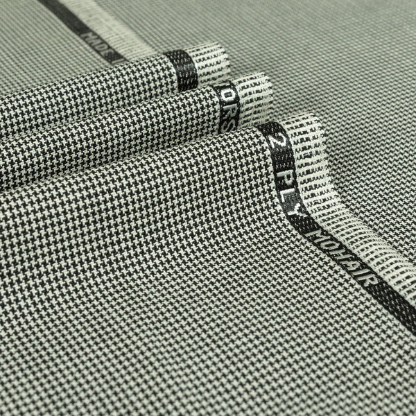 Capetown Puppytooth 2 Ply Mohair Fabric