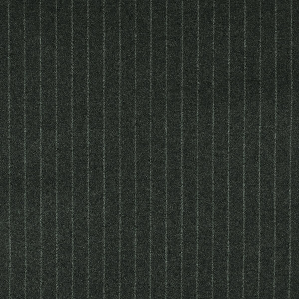 Oxbridge Flannel - Wide Chalk Stripe 100% Super 120's Wool