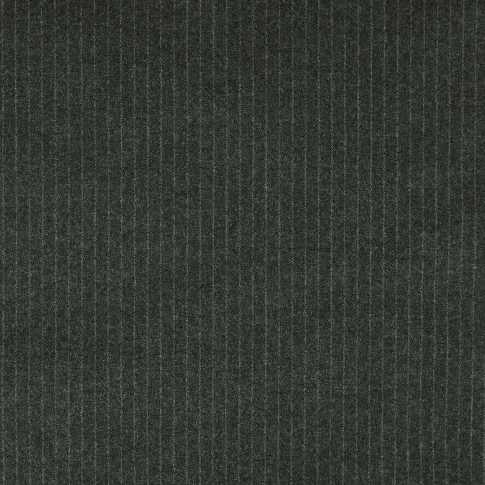 Oxbridge Flannel - Narrow Chalk Stripe 100% Super 120's Wool