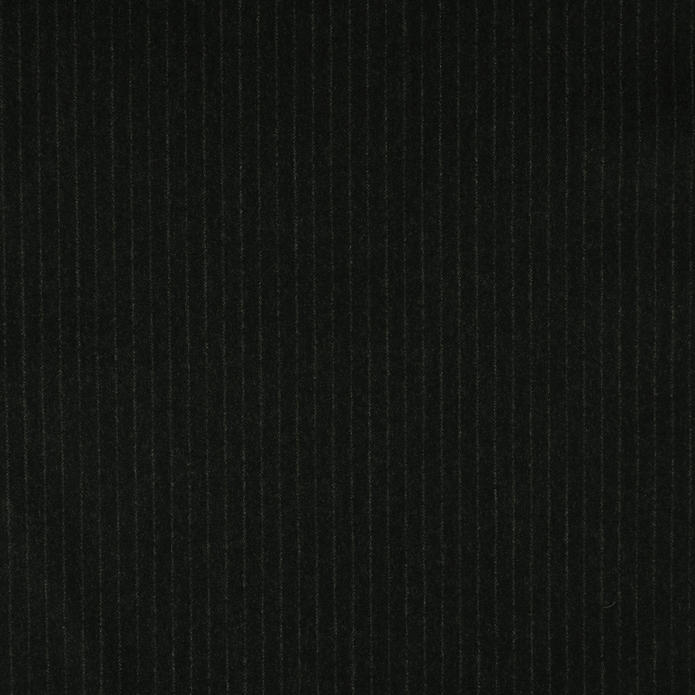 Oxbridge Flannel - Narrow Chalk Stripe 100% Super 120's Wool