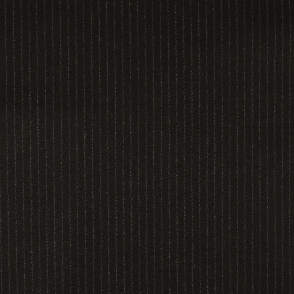 Oxbridge Flannel - Narrow Chalk Stripe 100% Super 120's Wool