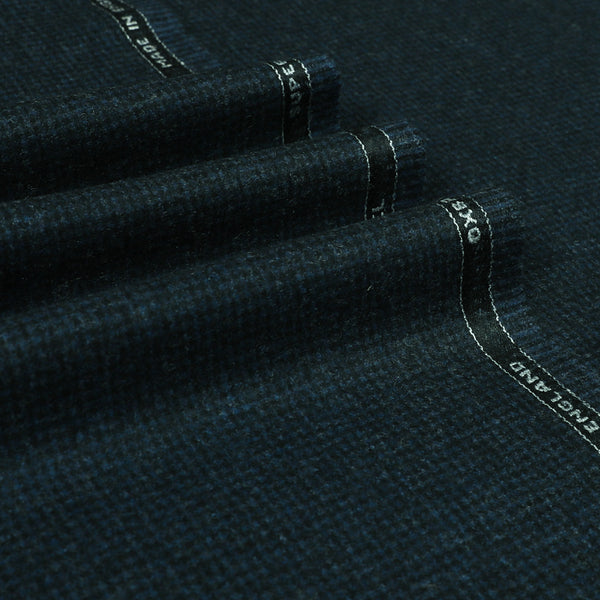 Oxbridge Flannel - Houndstooth 100% Super 120's Wool