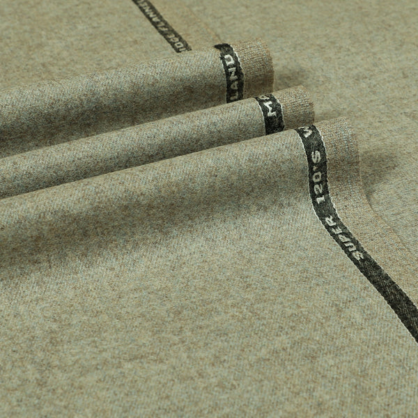 Oxbridge Flannel - Plain 100% Super 120's Wool