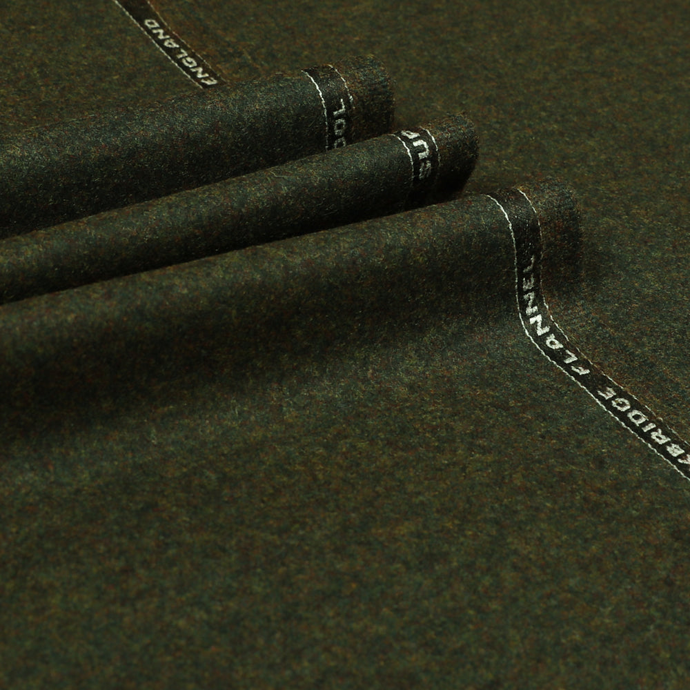 Oxbridge Flannel - Plain 100% Super 120's Wool