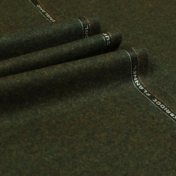 Oxbridge Flannel - Plain 100% Super 120's Wool