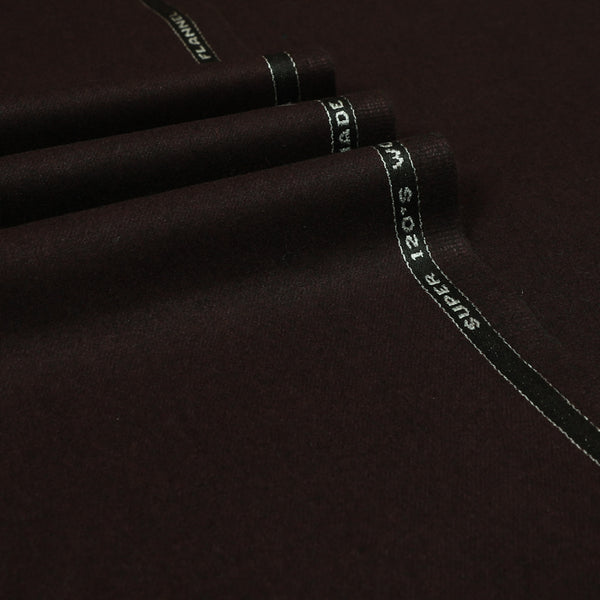 Oxbridge Flannel - Plain 100% Super 120's Wool