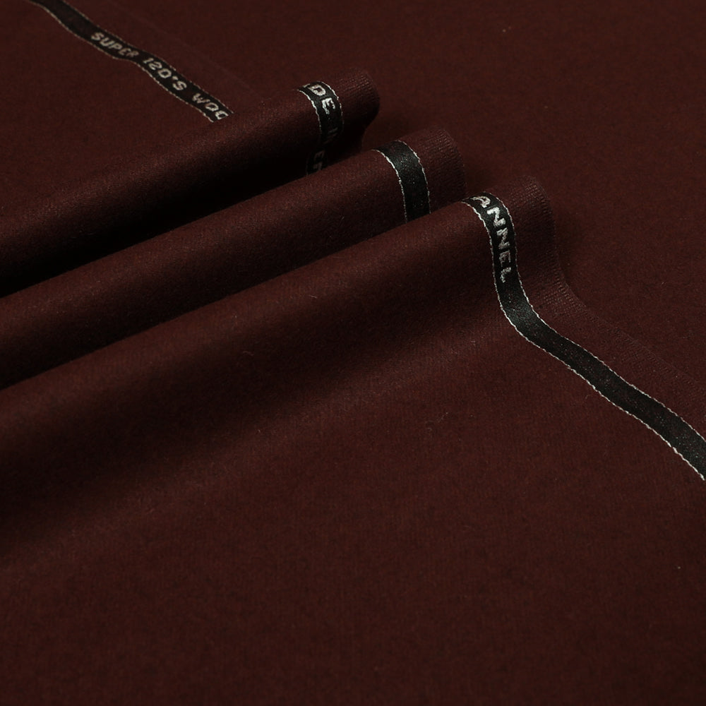 Oxbridge Flannel - Plain 100% Super 120's Wool