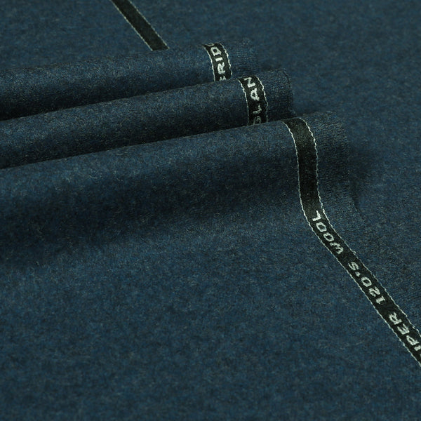 Oxbridge Flannel - Plain 100% Super 120's Wool