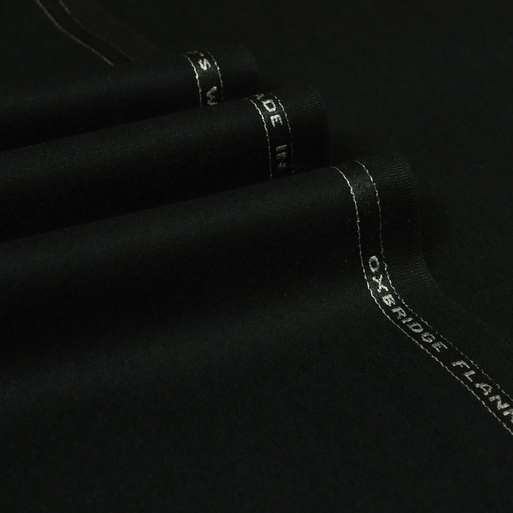Oxbridge Flannel - Plain 100% Super 120's Wool