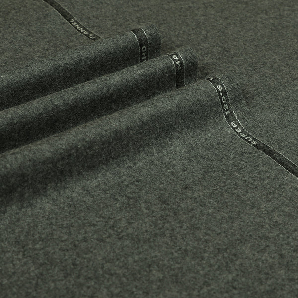 Oxbridge Flannel - Plain 100% Super 120's Wool