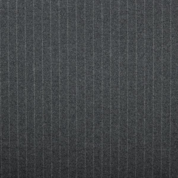 Oxbridge Flannel - Wide Chalk Stripe 100% Super 120's Wool