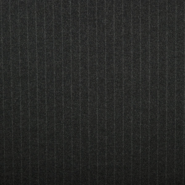 Oxbridge Flannel - Wide Chalk Stripe 100% Super 120's Wool