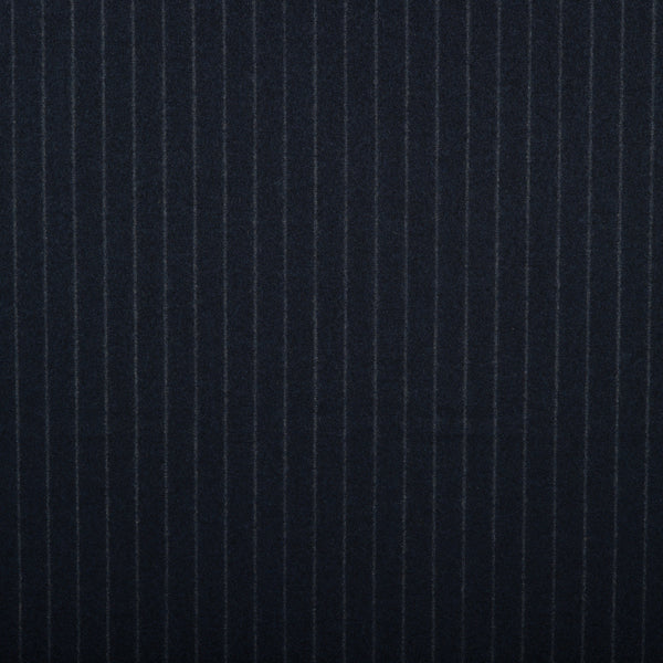 Oxbridge Flannel - Wide Chalk Stripe 100% Super 120's Wool