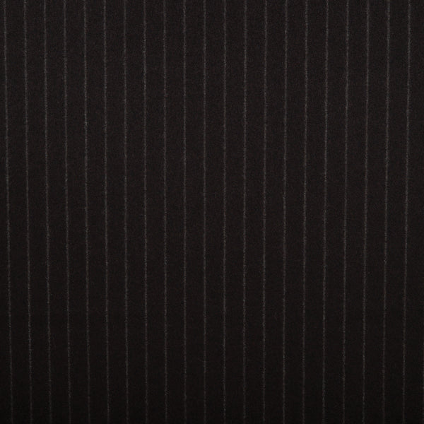 Oxbridge Flannel - Wide Chalk Stripe 100% Super 120's Wool