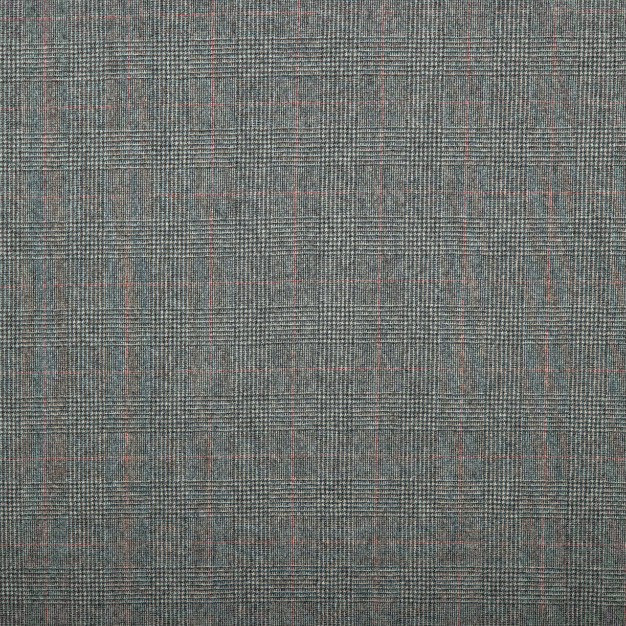 Oxbridge Flannel - Glencheck with Overcheck 100% Super 120's Wool