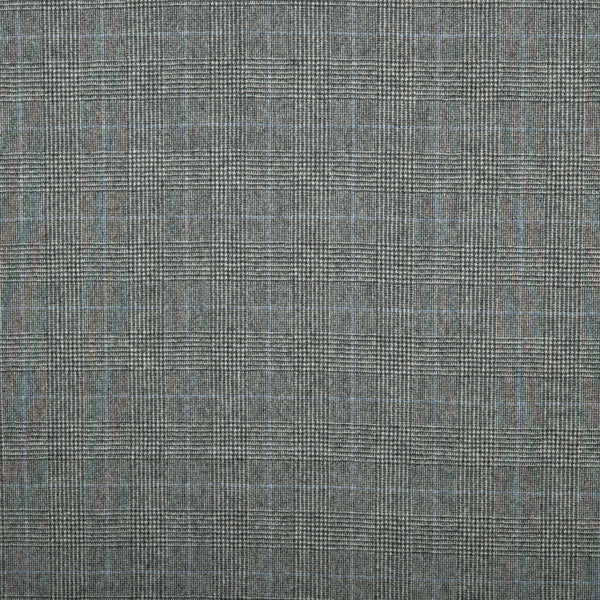 Oxbridge Flannel - Glencheck with Overcheck 100% Super 120's Wool