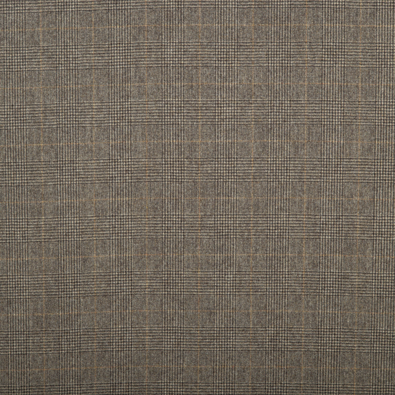 Oxbridge Flannel - Glencheck with Overcheck 100% Super 120's Wool