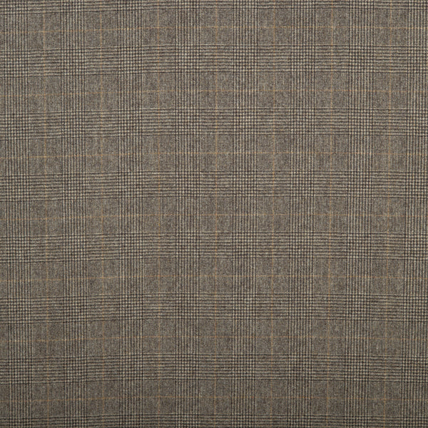 Oxbridge Flannel - Glencheck with Overcheck 100% Super 120's Wool