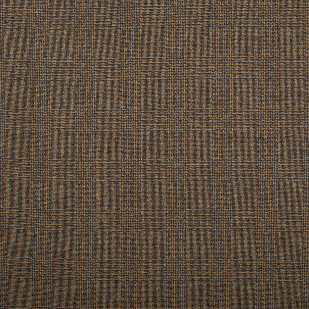 Oxbridge Flannel - Glencheck 100% Super 120's Wool