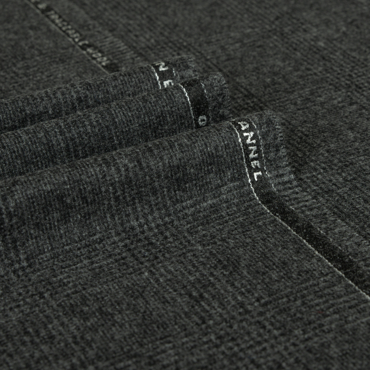 Oxbridge Flannel - Glencheck 100% Super 120's Wool