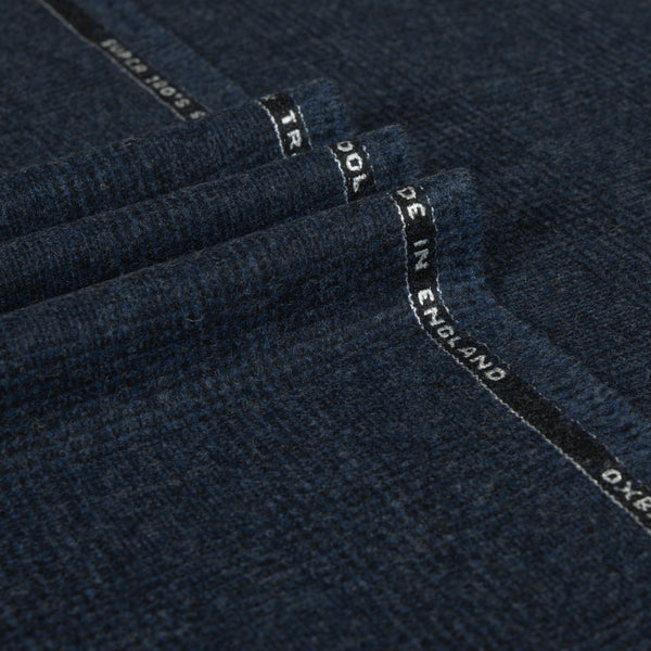 Oxbridge Flannel - Glencheck 100% Super 120's Wool