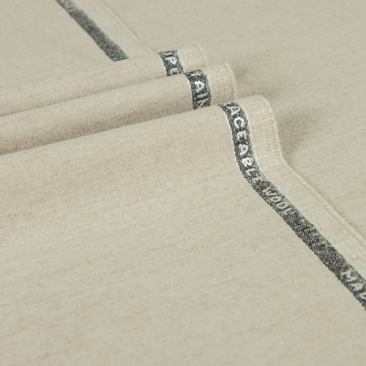 Oxbridge Flannel - Plain 100% Super 120's Wool