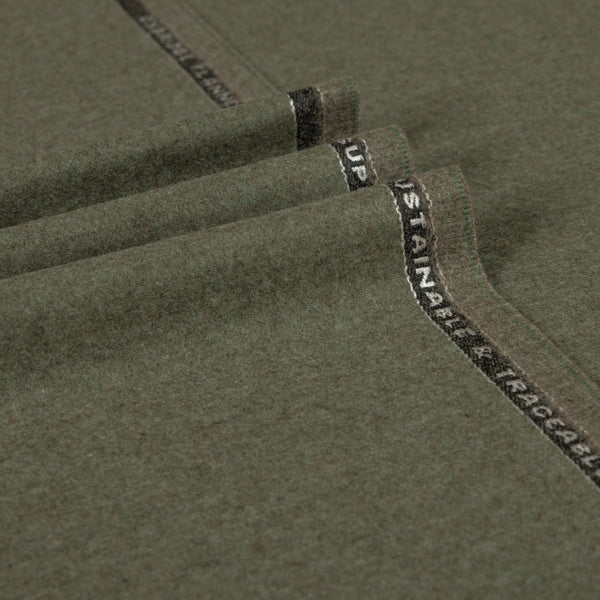 Oxbridge Flannel - Plain 100% Super 120's Wool