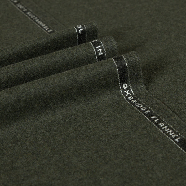 Oxbridge Flannel - Plain 100% Super 120's Wool