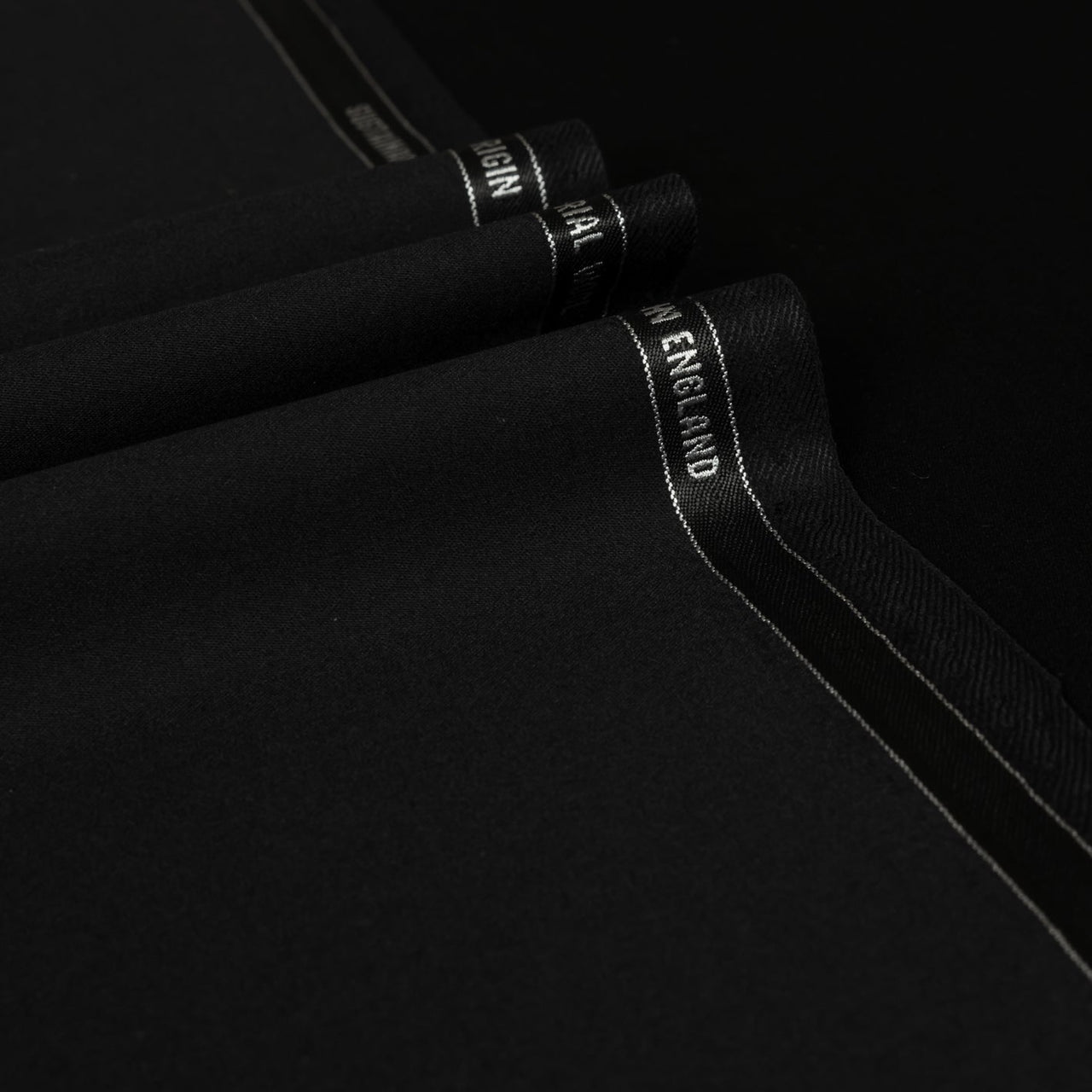 Barathea Escorial Black Label Suiting Cloth