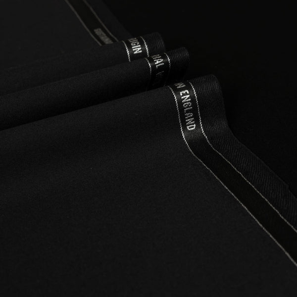 Barathea Escorial Black Label Suiting Cloth