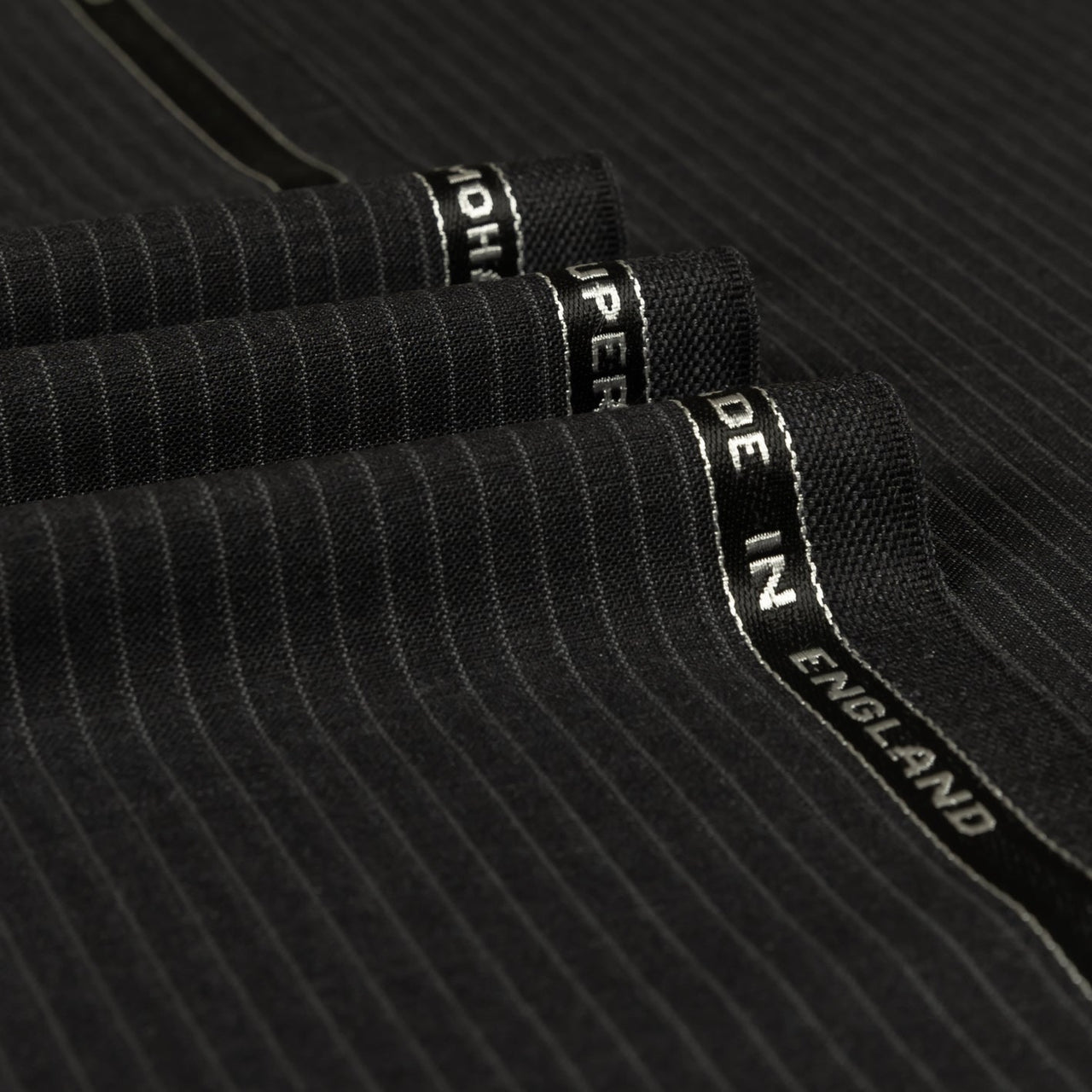 British Mohair - Stripe Kid Mohair Super 100's Wool