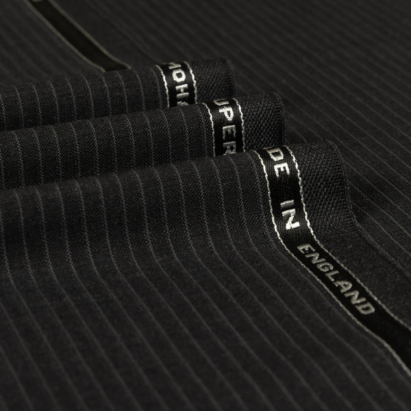 British Mohair - Stripe Kid Mohair Super 100's Wool