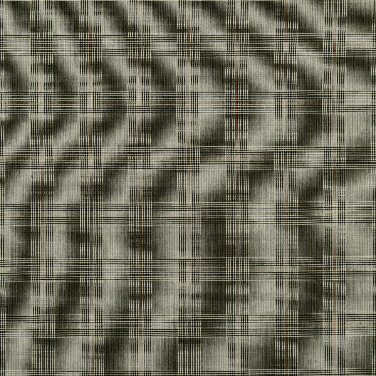 British Mohair - Glen Check Kid Mohair Super 100's Wool