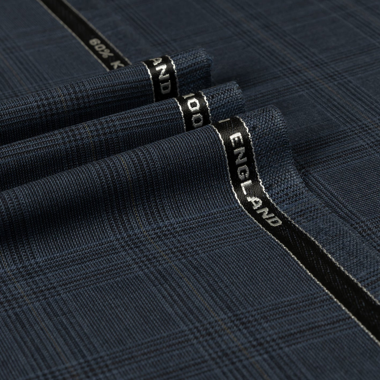 British Mohair - Glen Check Kid Mohair Super 100's Wool