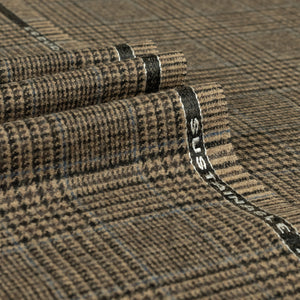 Escudo Glen check Suiting Fabric