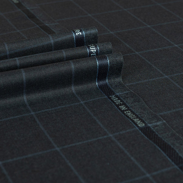 Signature - Pick & Pick Windowpane Check Super 160's Wool