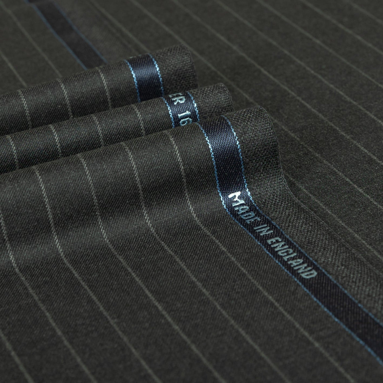 Chalk Stripe Super 160's Wool Suiting Fabrics