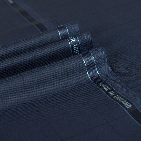 Signature - Windowpane Check Super 160's Wool