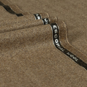 Escudo Herringbone Luxury Wool Fabric