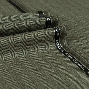 Escudo Herringbone Luxury Wool Fabric