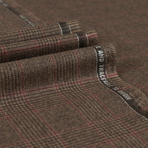 Escudo Glen Check Wool fabric