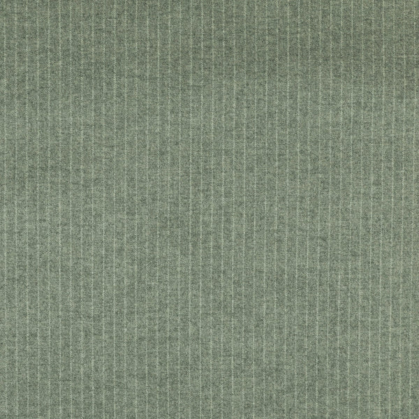 Oxbridge Flannel - Narrow Chalk Stripe Super 120's Wool Flannel