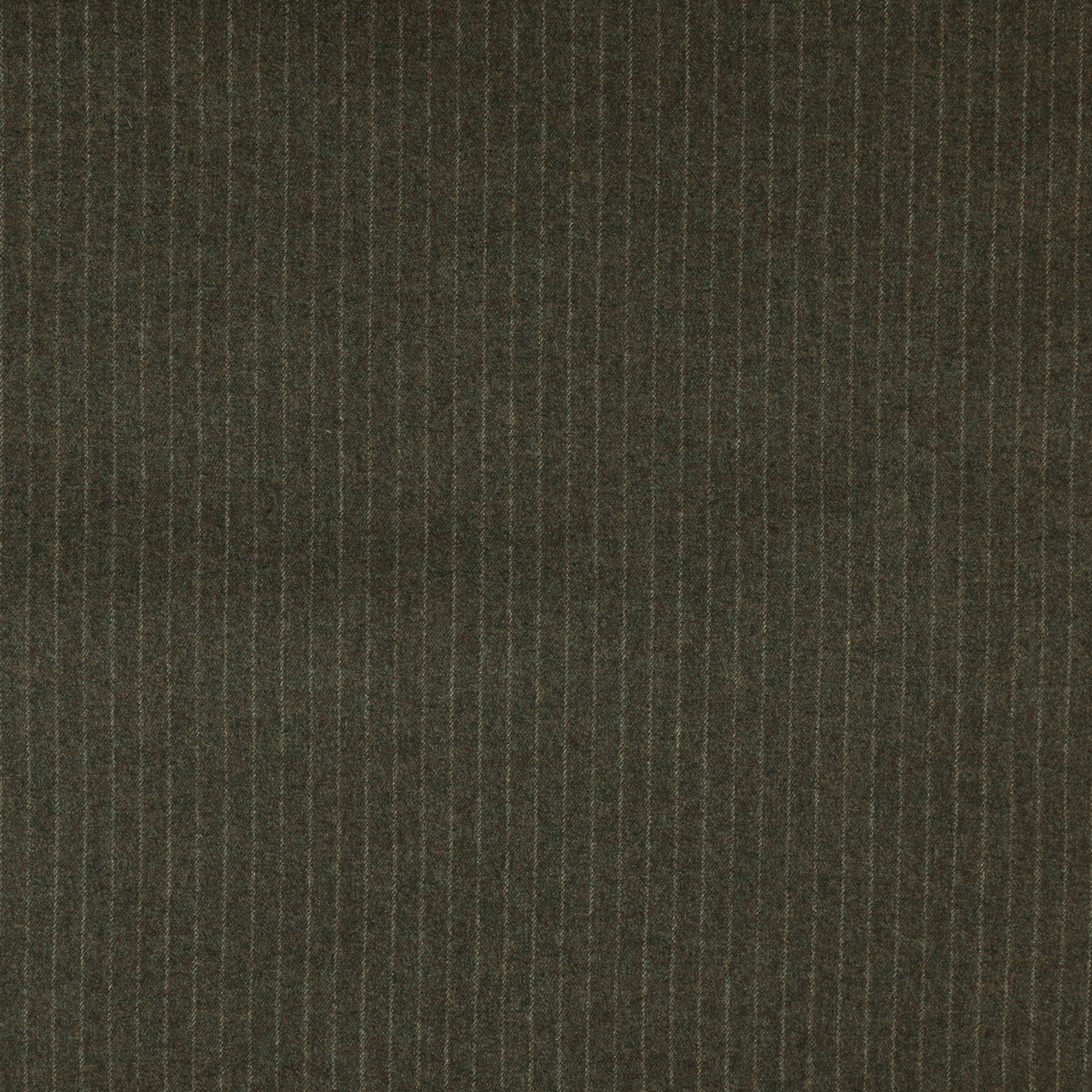 Oxbridge Flannel - Narrow Chalk Stripe Super 120's Wool Flannel