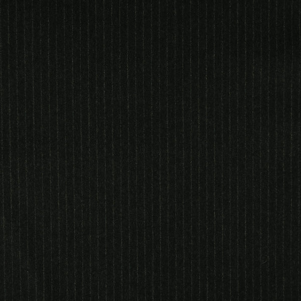 Oxbridge Flannel - Narrow Chalk Stripe Super 120's Wool Flannel