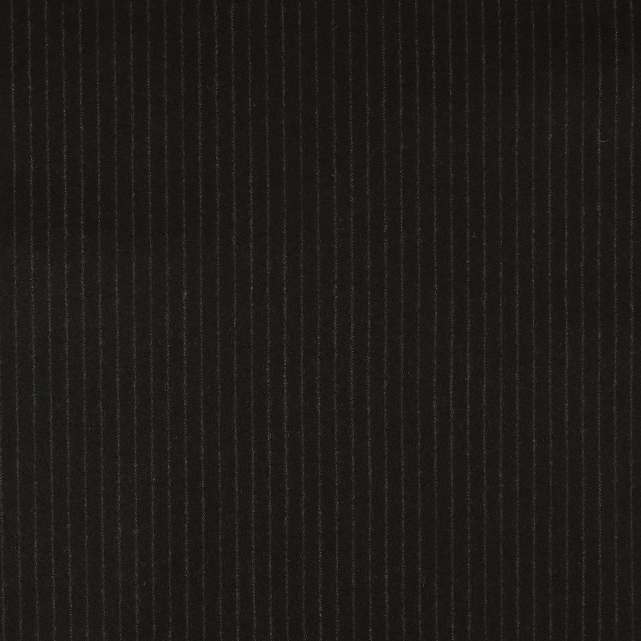 Oxbridge Flannel - Narrow Chalk Stripe Super 120's Wool Flannel