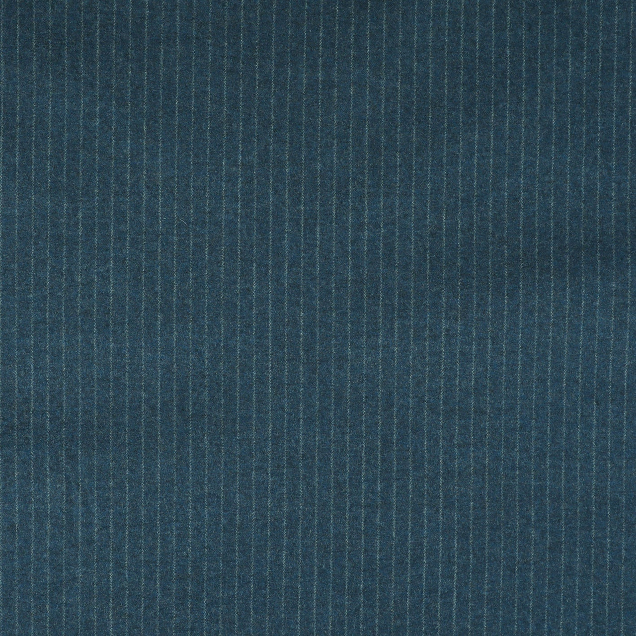 Oxbridge Flannel - Narrow Chalk Stripe Super 120's Wool Flannel