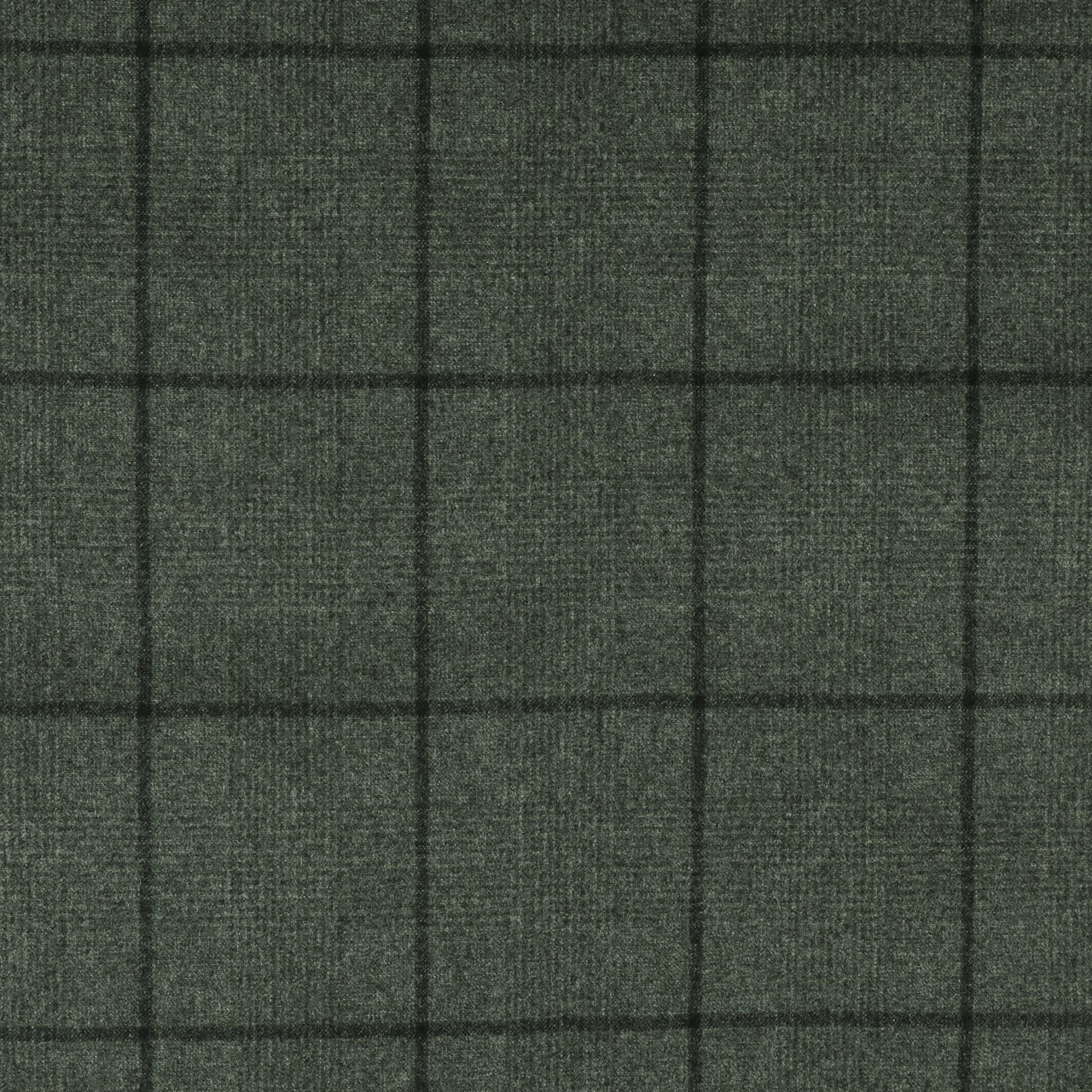 Oxbridge Flannel - Glen with Tonal Windowpane Check Super 120's Wool Flannel