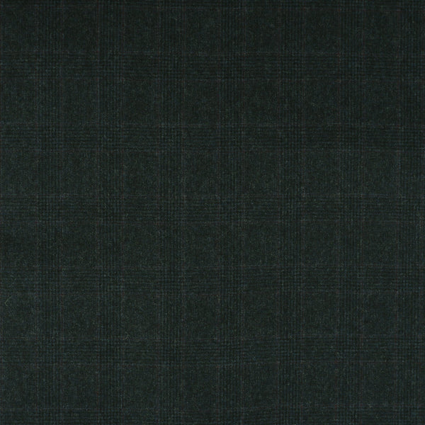 Oxbridge Flannel - Glen with Guarded Check Super 120's Wool Flannel