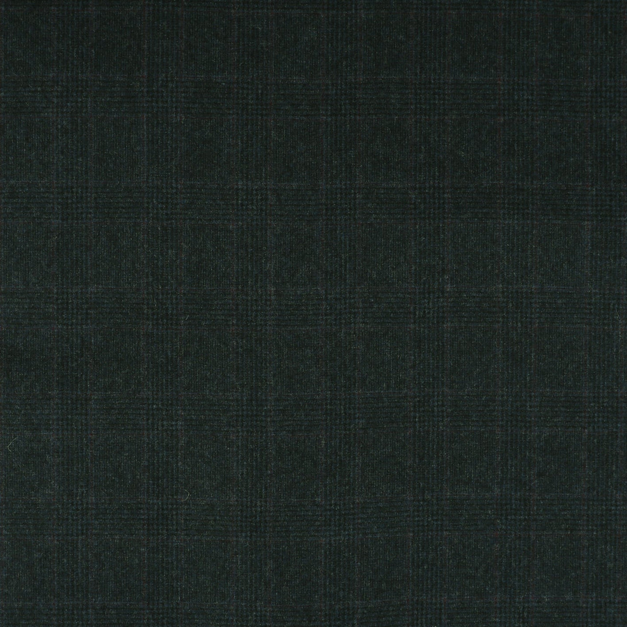 Oxbridge Flannel - Glen with Guarded Check Super 120's Wool Flannel